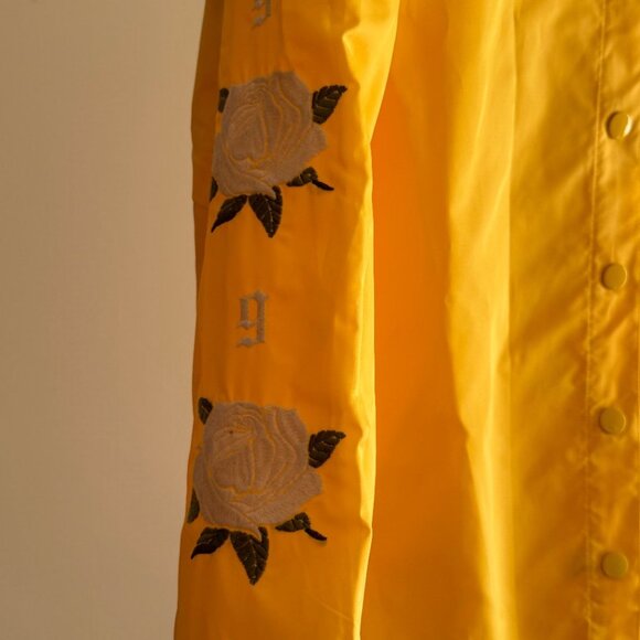 Kendall & Kylie Jacket Yellow Baby Girl Rose long trench coat *NEW - Picture 6 of 8